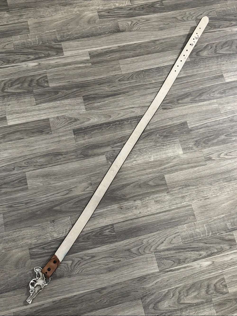 Custom made Dallas Cowboys leather belt with bling belt buckle